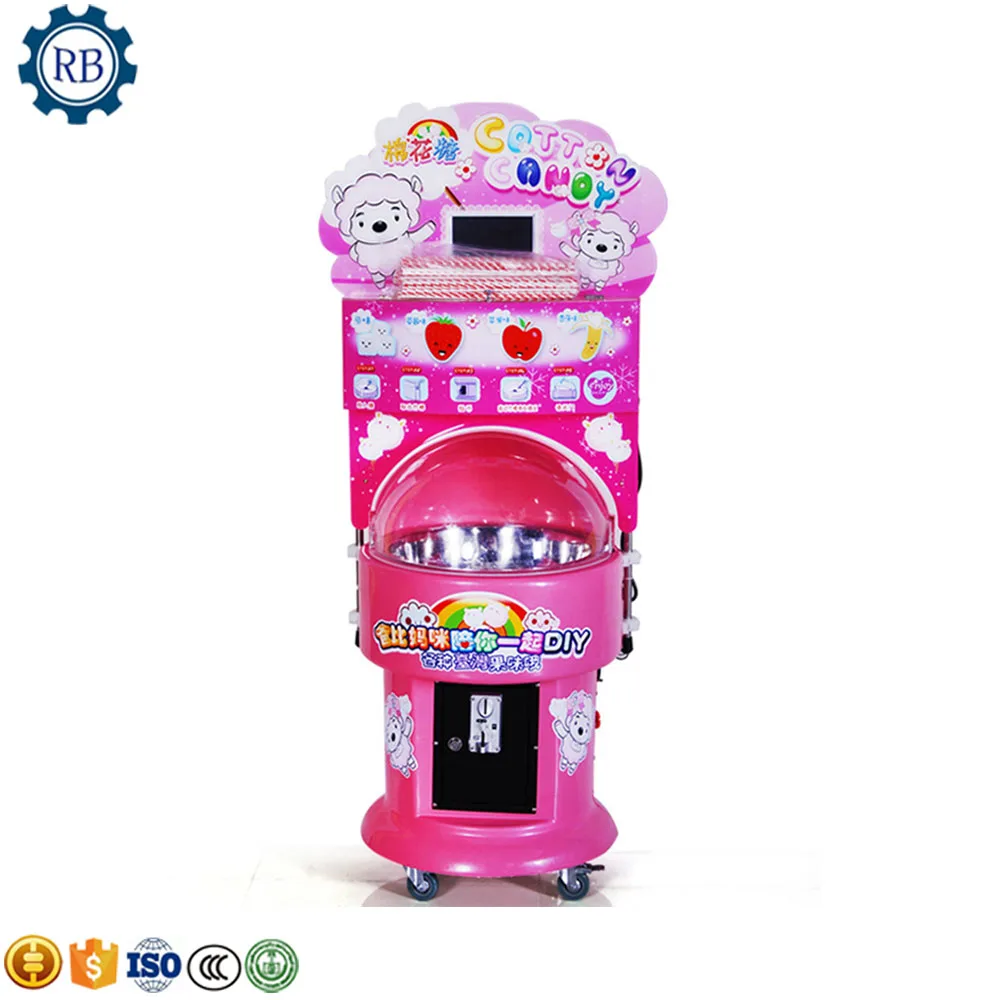 Hot sale electric diy sweet cotton candy machine automatic cotton candy