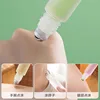 200pcs High Quality 5ml 10ml clear Roller Ball Matte Glass Roll on Bottle with Wood Bamboo Lid 2