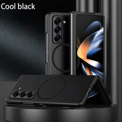 MagSafe Magnet Wireless Charging Case for Samsung Galaxy Z Fold - Slim Protective Cover (Black)