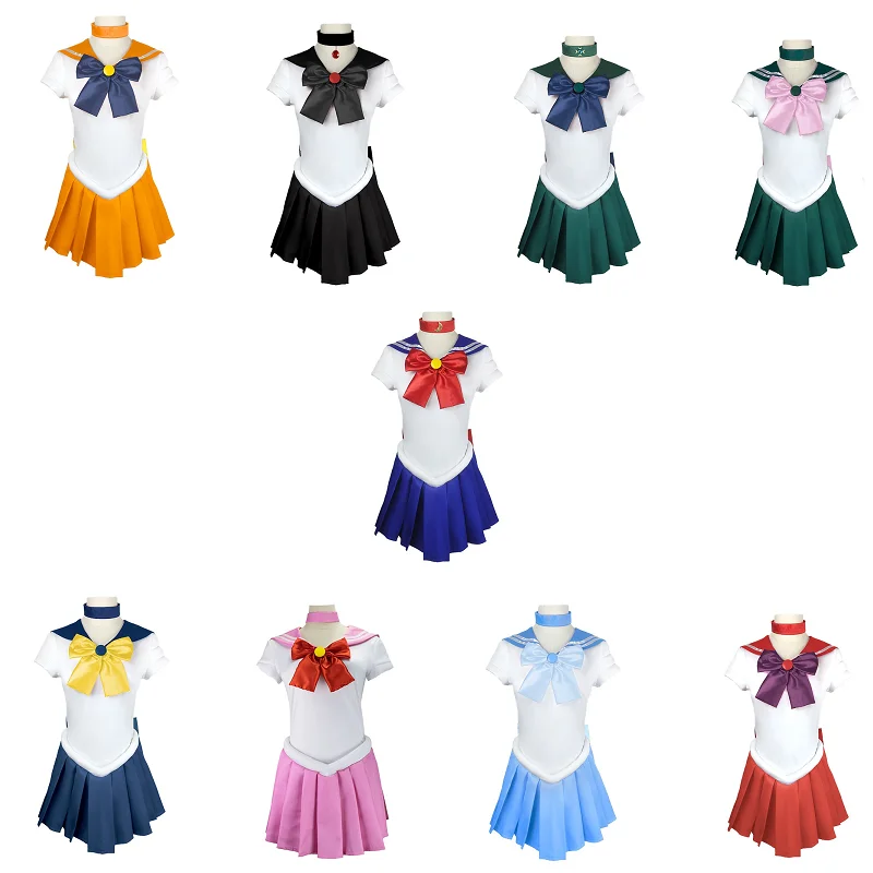 Beauty warrior cosplay, moon rabbit sailor costume, Halloween children's costume, water ice month cosplay costume