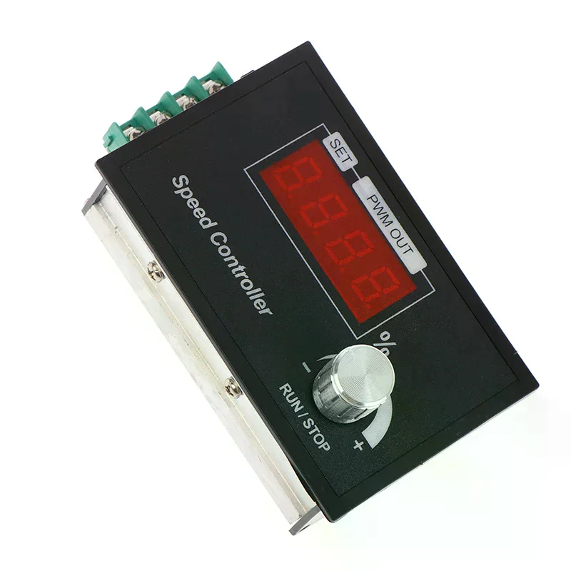 DC 6-60V PWM 모터 속도 컨트롤러(엔코더 노브 제어 포함) 모터 컨트롤러용 조정 가능한 주파수