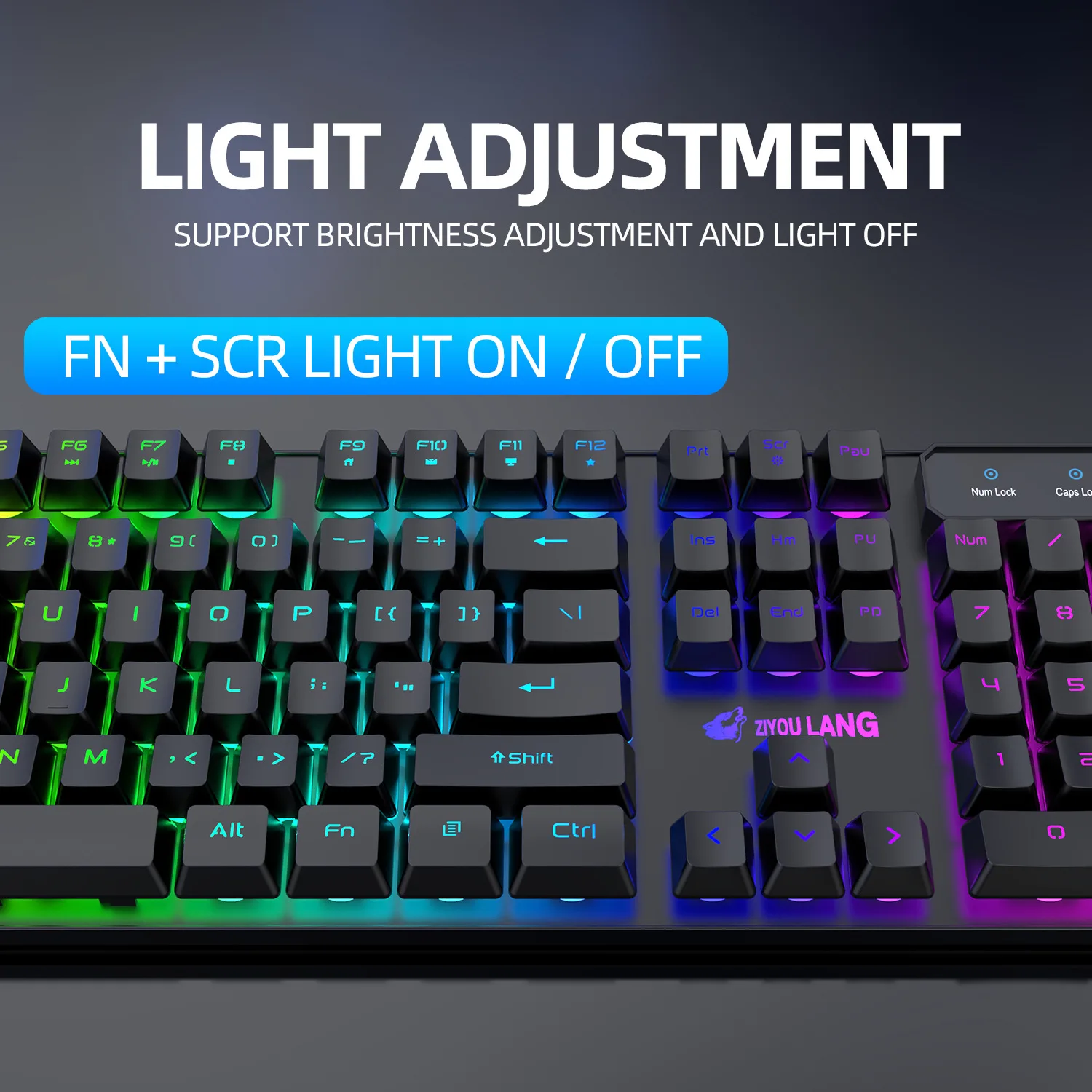ensemble clavier et souris sans rétroéclairage touches clavier de kit pc ordinateur