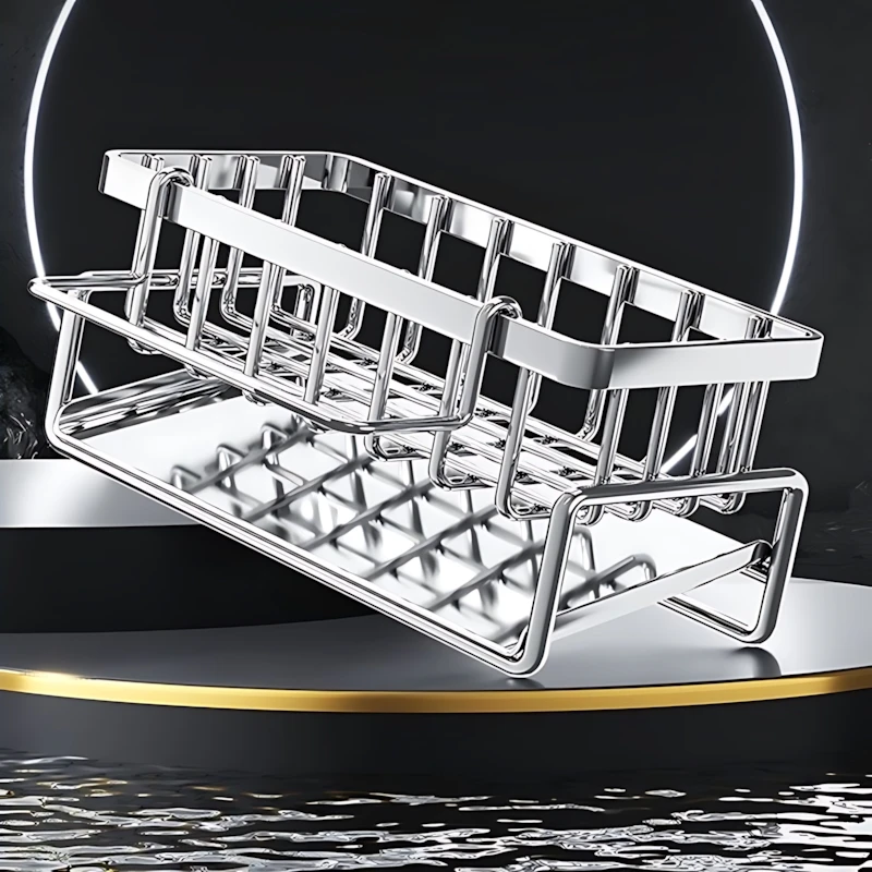 Large Capacity Stainless Steel Sink Drying Rack