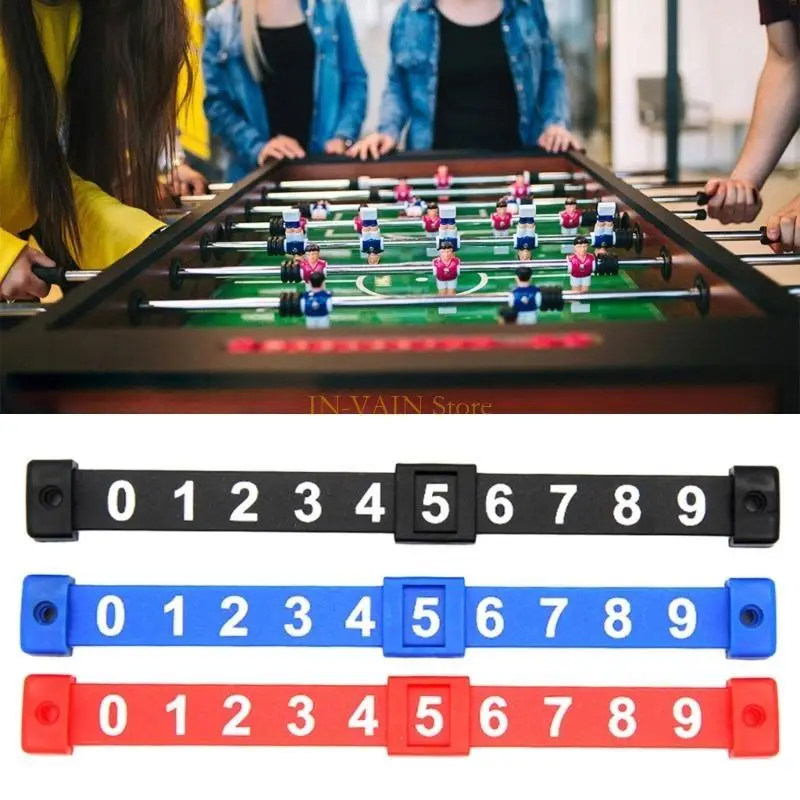 M5TC 2Pcs Football Score Counters Marker Table Game Score Goal Counter Table Football Counter Plastic Billiard Score Board