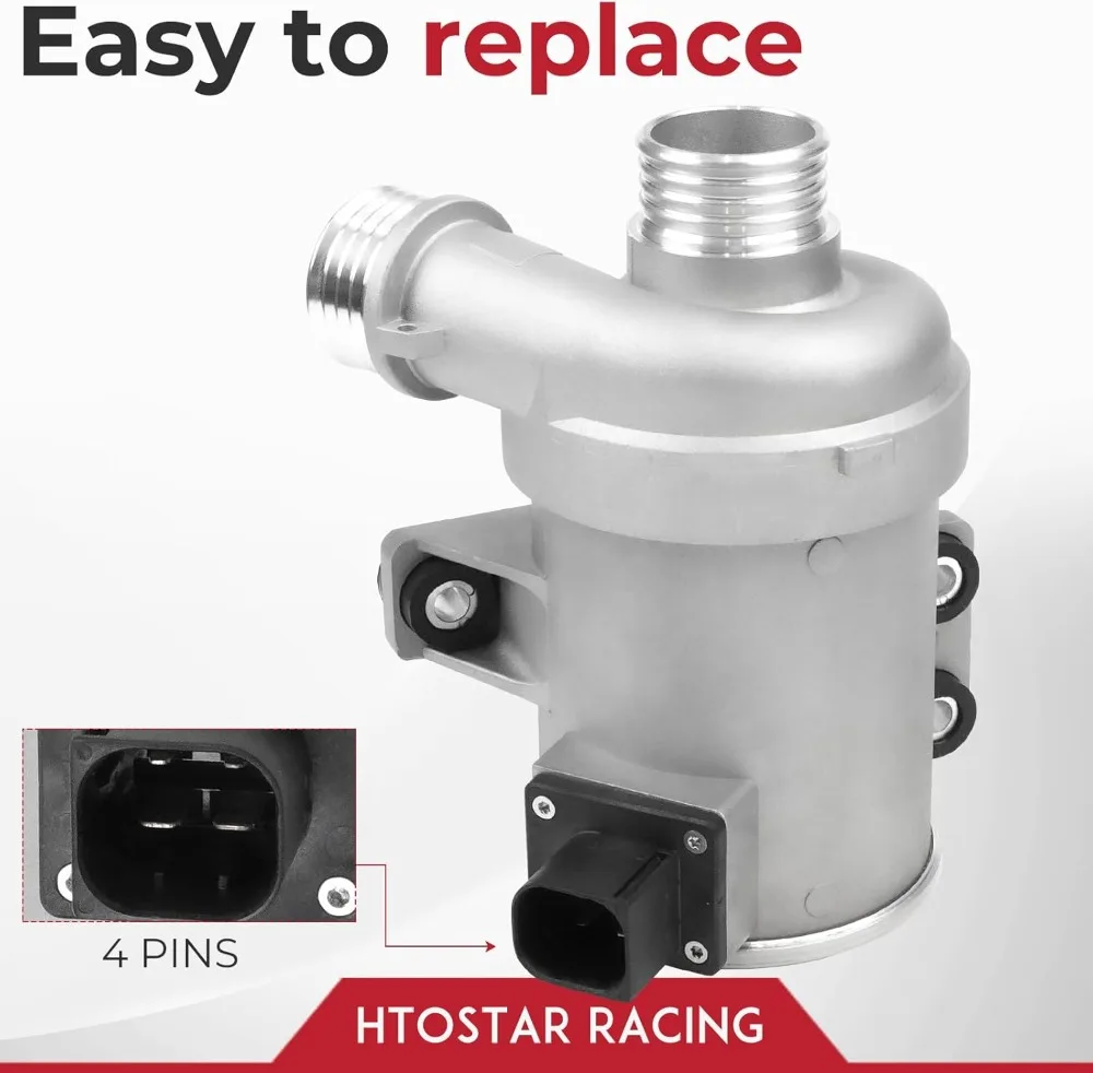 Electric Engine Water Pump for BMW N20 B20 2.0L L4 2012-2017 Models - Coolant Replacement Part