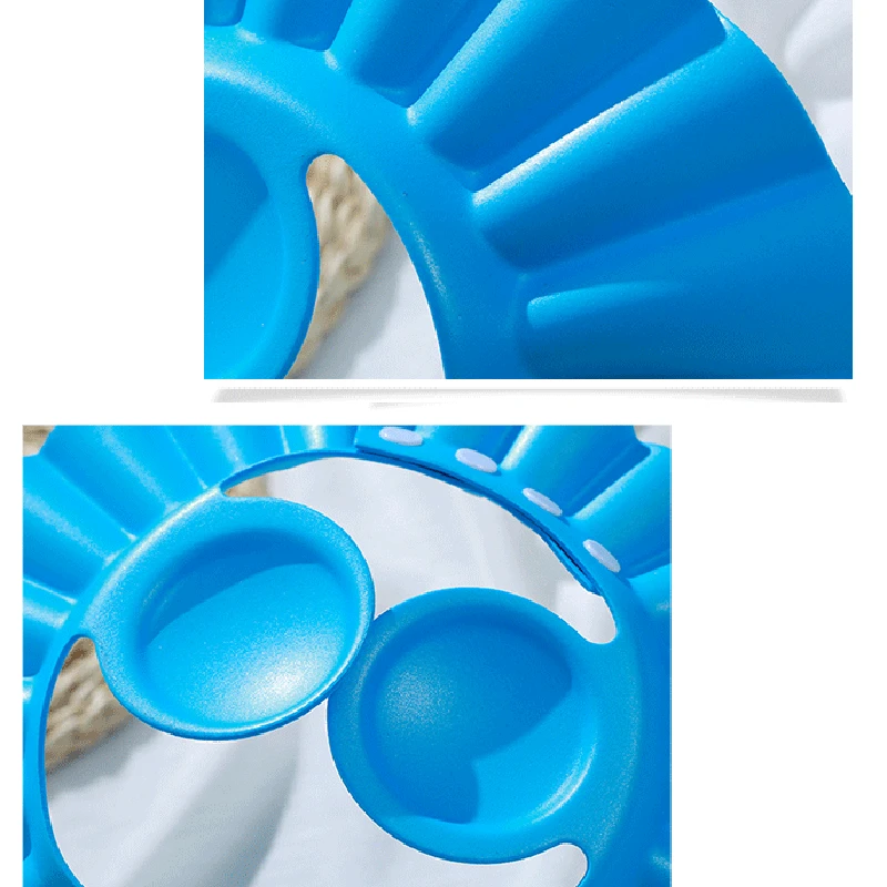 Safe Shampoo Shower Bathing Bath Protect Soft Cap Hat For Baby Wash Hair Shield Bebes Children Bathing Shower Cap Hat Kids New