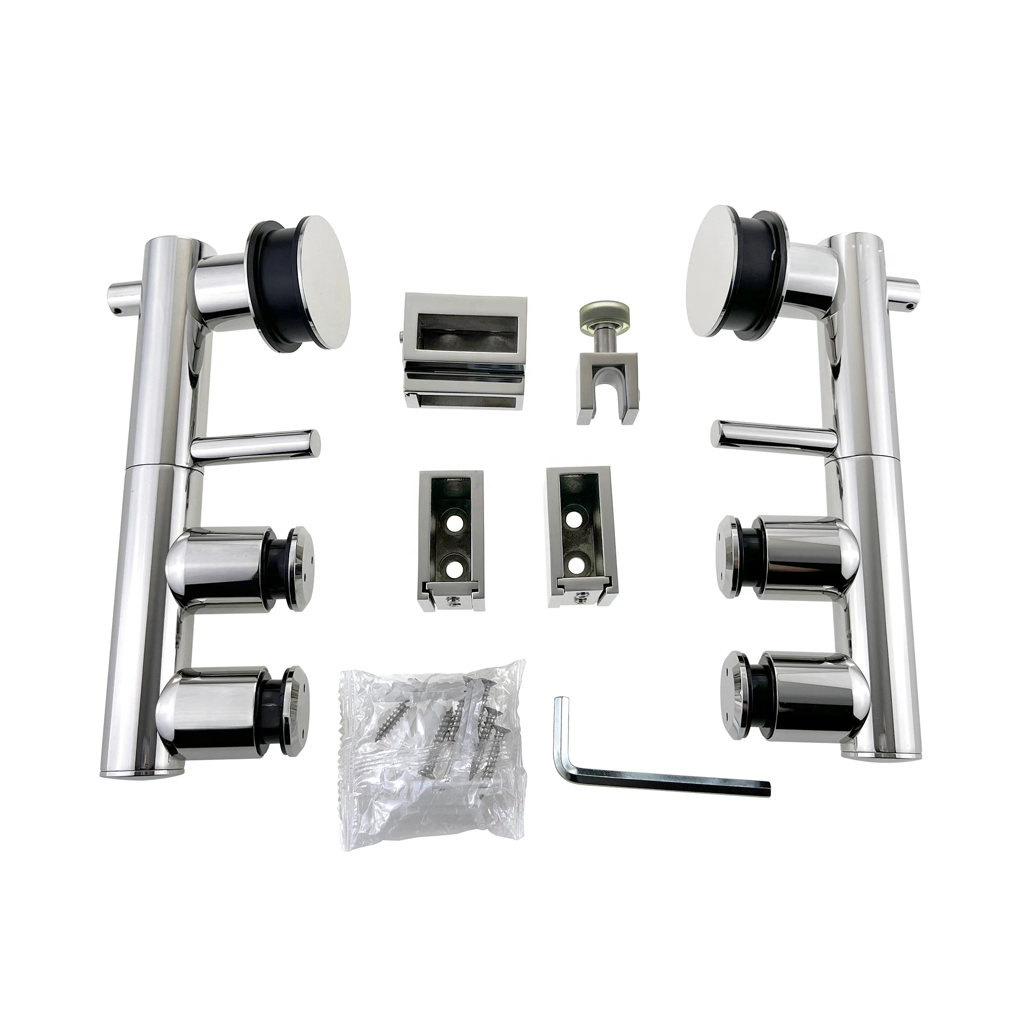 New style shower frameless sliding door systems corner sliding system  folding glass door hardware accessories for Bathroom - AliExpress, image size:2000x2000