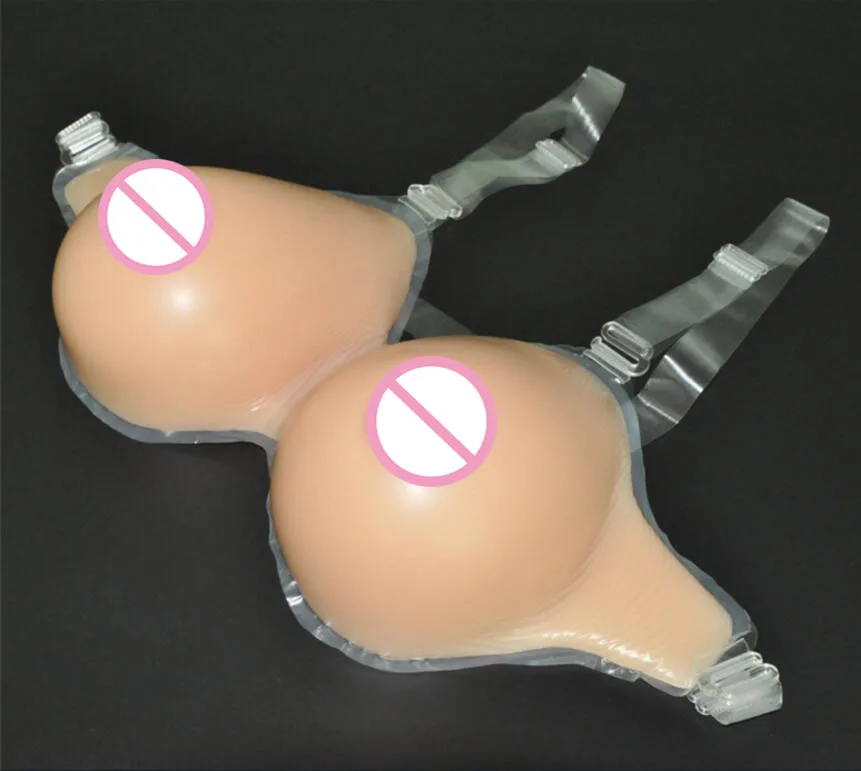 Shoulder Strap Fake Breasts Silicone Cancer Breast Prosthesis False Boobs For Mastectomy Crossdresser Shemale Use