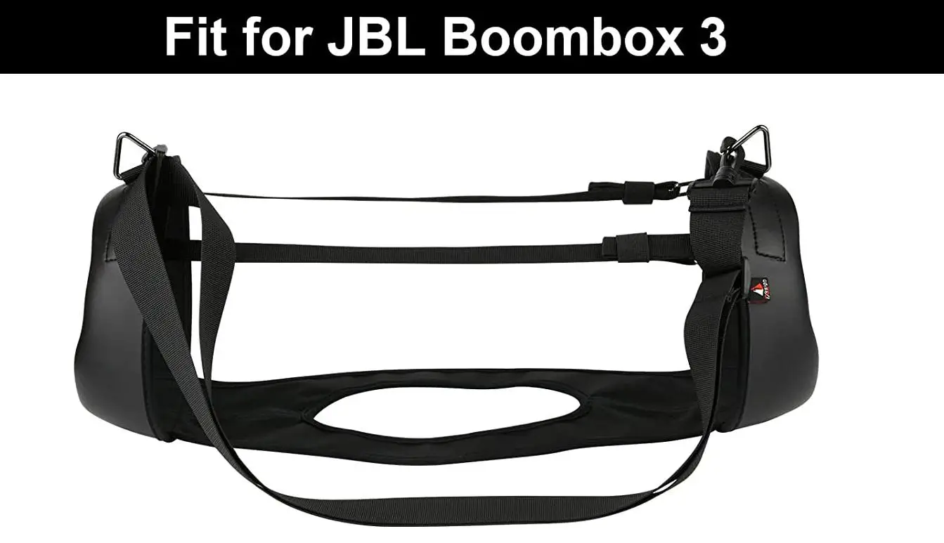 Jbl Boombox 3 Altoparlante Bluetooth Portatile Impermeabile, Borsa Da Viaggio Con Copertura Laterale Con Tracolla Per Jbl Boombox 3 (Custodia In Eva N