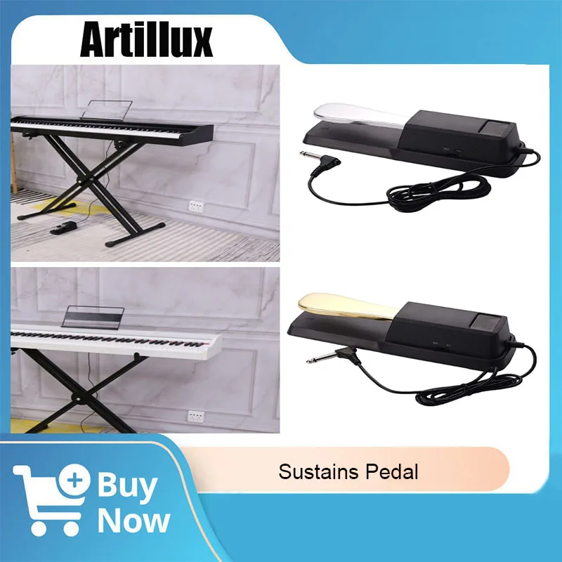 1Pc Sustain Damper Pedal Piano Keyboard Roland Electronic Piano Electronic Keyboard Pedal Musical Instrument Accessories & Parts
