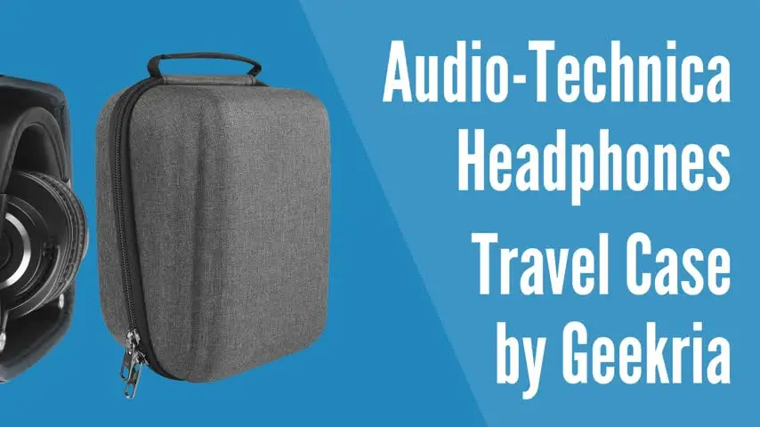 Geekria-オーディオテクニカATH-M50Xヘッドセットケース