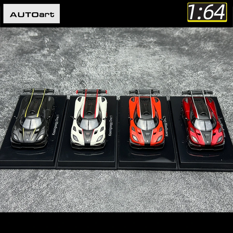 AUTOART 1/64 New Koenigsegg One:1 Sports car model Static