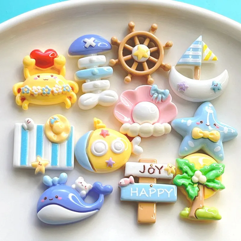 thumbnail image 2 of 15 PCS The Charm Of Ocean And Cartoon Shoes - Soft Rubber 2 of 12