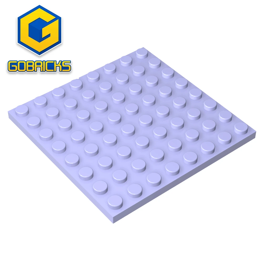 Gobricks GDS-528 Steine, Bausteine, Spielzeug, Platte, 8 x 8, kompatibel mit Lego 41539, Teilen für Kinder, DIY, technisches MOC