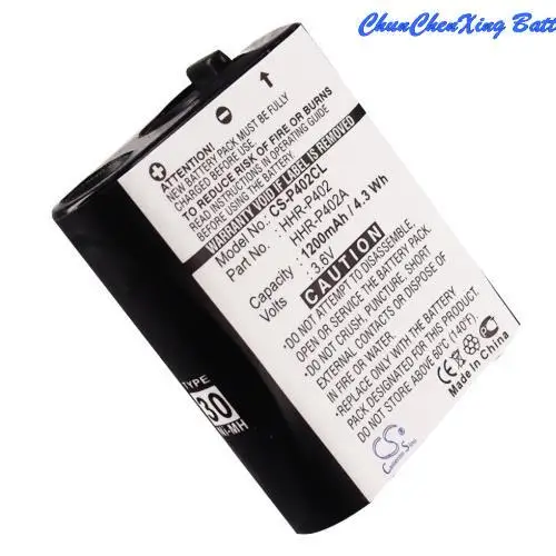 Cameron Sino 1200Mah Batteria Per Panasonic Hhr-P402 Kx-Fpg371 Kx-Fpg372 Kx-Fpg376 Kx-Fpg377 Kx-Fpg381 Kx-Tg2205 Kx-Tg2207