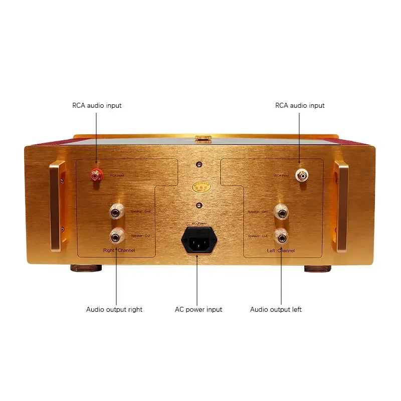 Фото BRZHIFI NHB 108, воспроизведение швейцарского искусственного дерева, цепь усилителя мощности класса А, версия 4, стереозвук, HFi усилитель №4