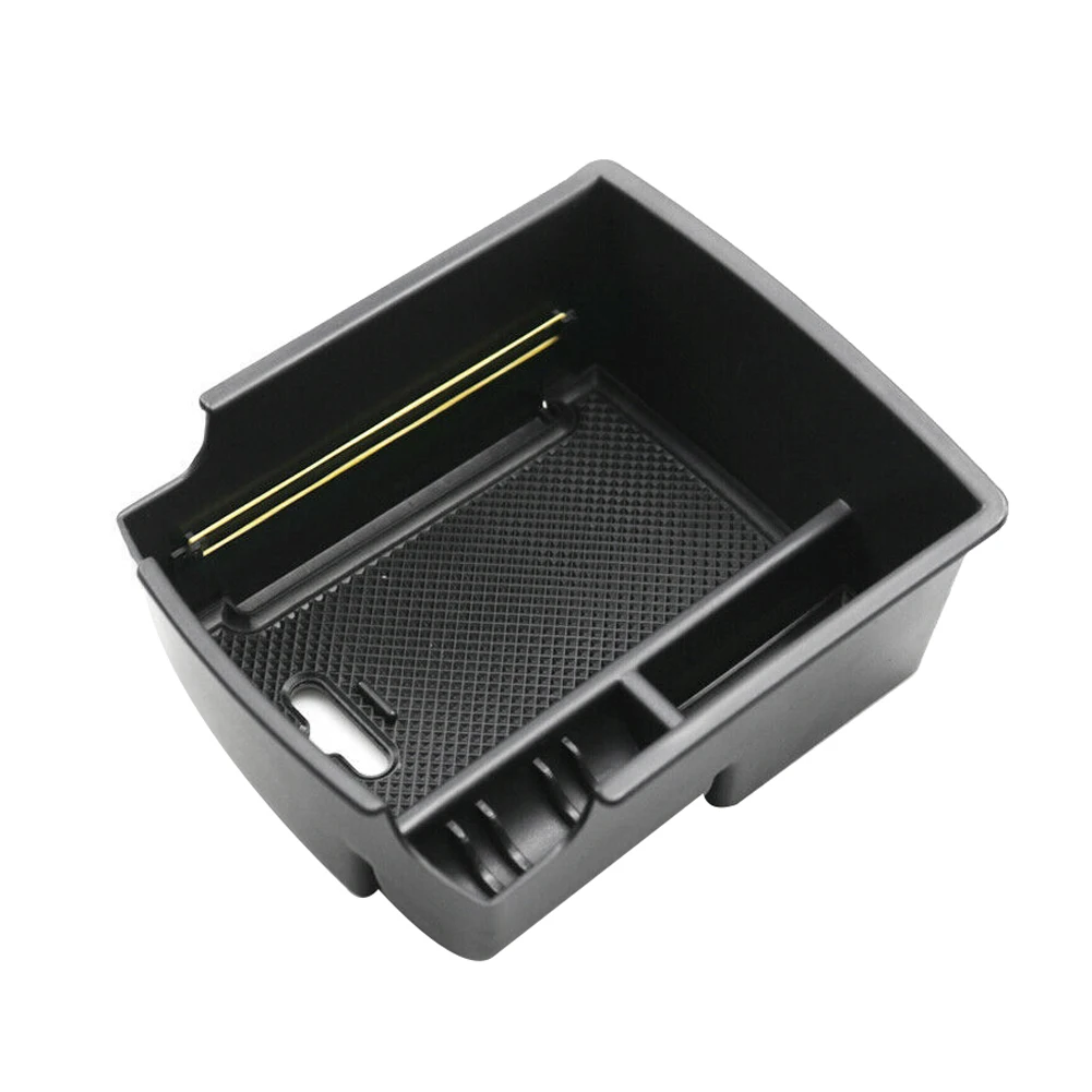 

for 2020 Hyundai Venue Car Central Console Armrest Storage Box Pallet Tray Container with Rubber Mat