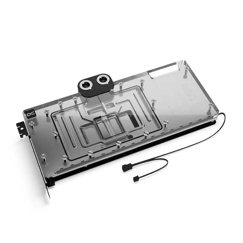 Alphacool Core Blocco D'Acqua Di Alta Qualità Compatibile Powercolor Radeon Rx 7900 Xtx Red Devil (Edizione Limitata) 24Gb Con Backplate