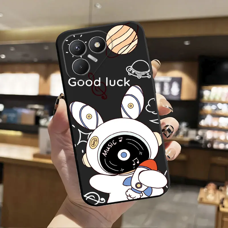 Fashion Cartoon Soft Silicone Shockproof Protective Phone Case