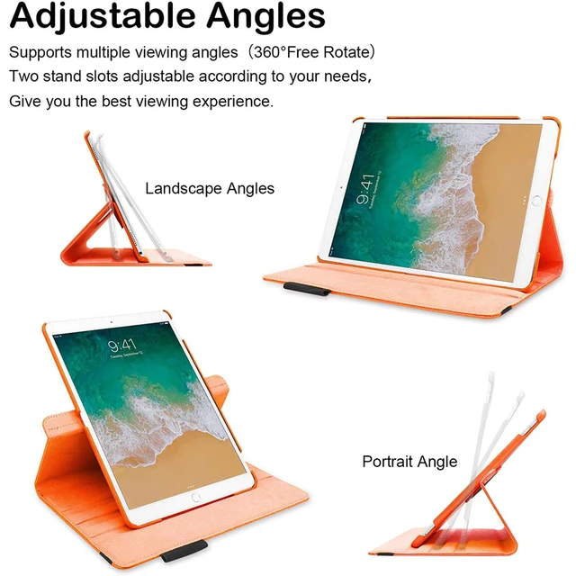 Apple iPad Mini 1/2/3 Étui pivotant Étui de protection rotatif à 360