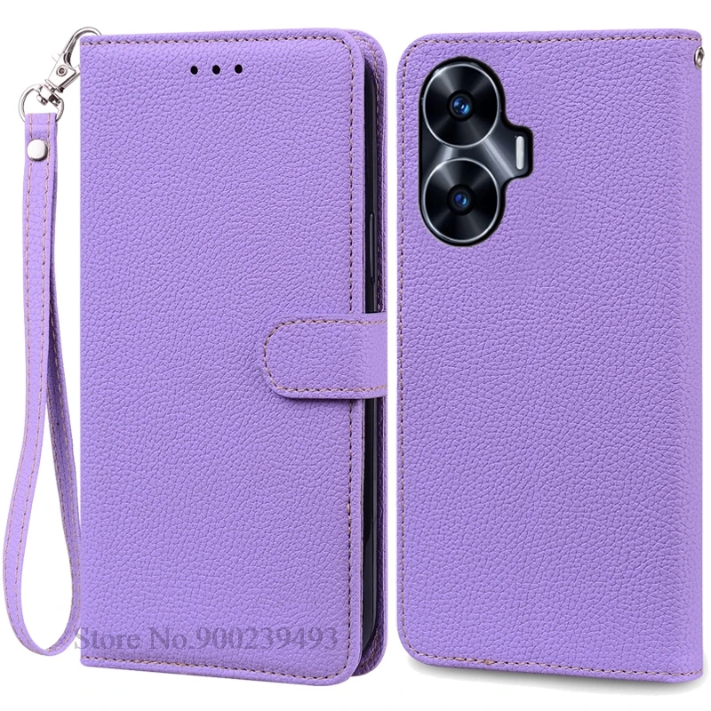 Leather Flip Wallet Phone Case with Protective Book Cover and Card Holder Slot