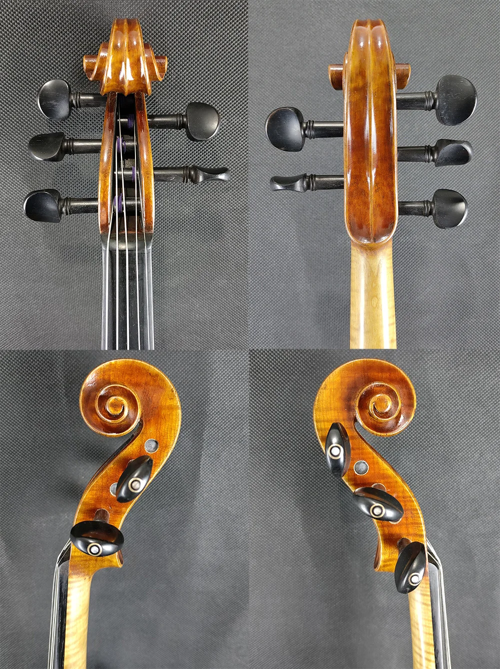 SELECTED One Piece Back 5 string Violin 4/4 Size #3062 Professional 5 Strings Violine Handmade Oil Varnish European Spruce