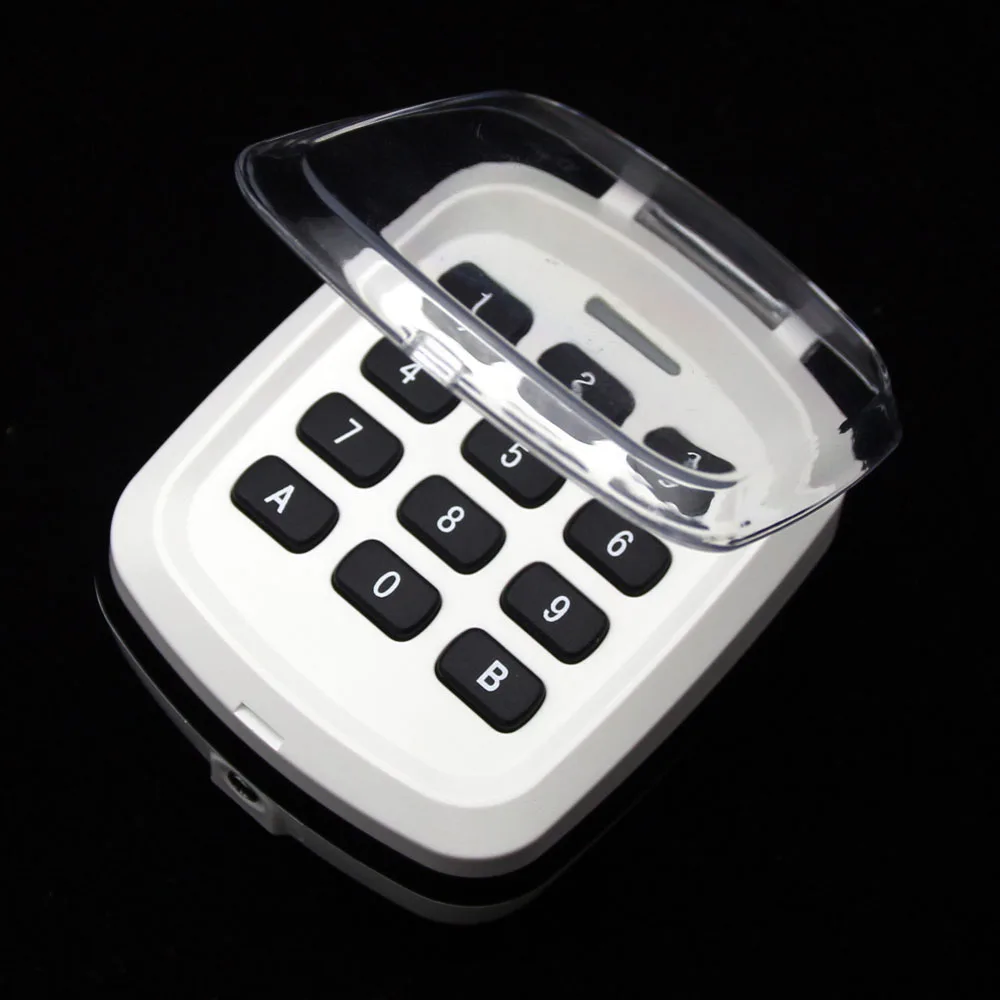 Universal wireless keypad garage door openers rolling code keypad 315mhz 433mhz 868mhz remote control 433.92MHz 868.3MHz access control keypad,wireless numeric keypad
