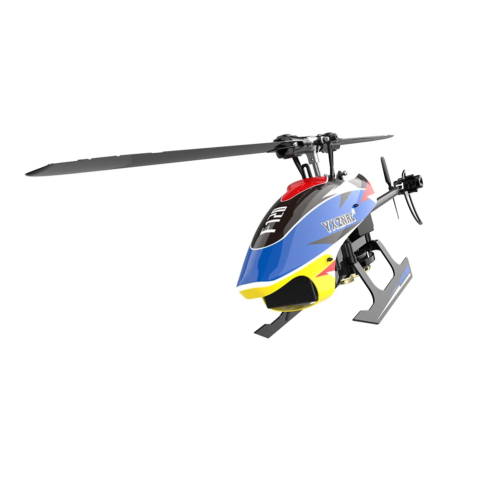 Hélicoptère RC RTF/BNF 2.4GHz – Mode 1 ou 2, Bleu/Vert