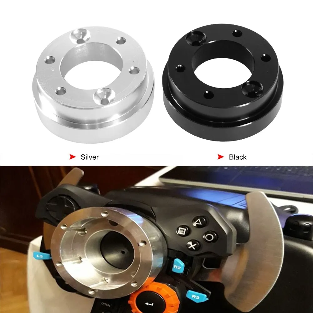 73mm Steering Wheel Adapter Plate For Logitech G25 G27 Compatible With 13  14 Steering Wheels PCD Racing Car Game Modification - AliExpress