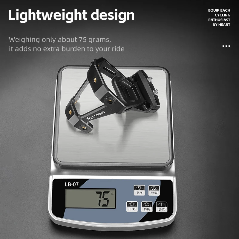 WEST BIKING Bicycle Water Bottle Cage Saddle Extender Water Cup Holder Adapter Cycling Kettle Mount Bracket MTB Bike Accessories