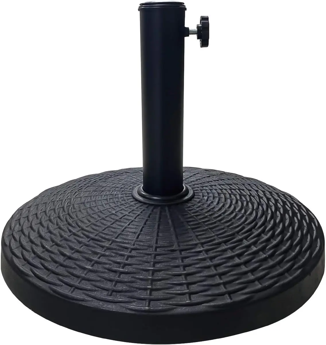 

Round Market Umbrella Base Heavy Duty Outdoor Stand, 16.5" (16.5") Umbrella Raincoat Umbrella corporation Mini umbrella On clou