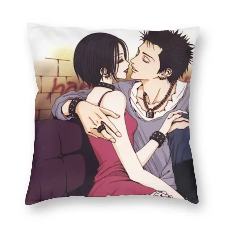 

Nana Osaki And Ren Honjo Manga Cushion Cover Two Side 3D Printing Anime Manga Throw Pillow Case for Car Pillowcase Decoration