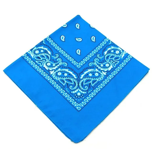 Chic Hip Hop Bandana: Stylish Fashion Hair Accessory & Wrist Wrap