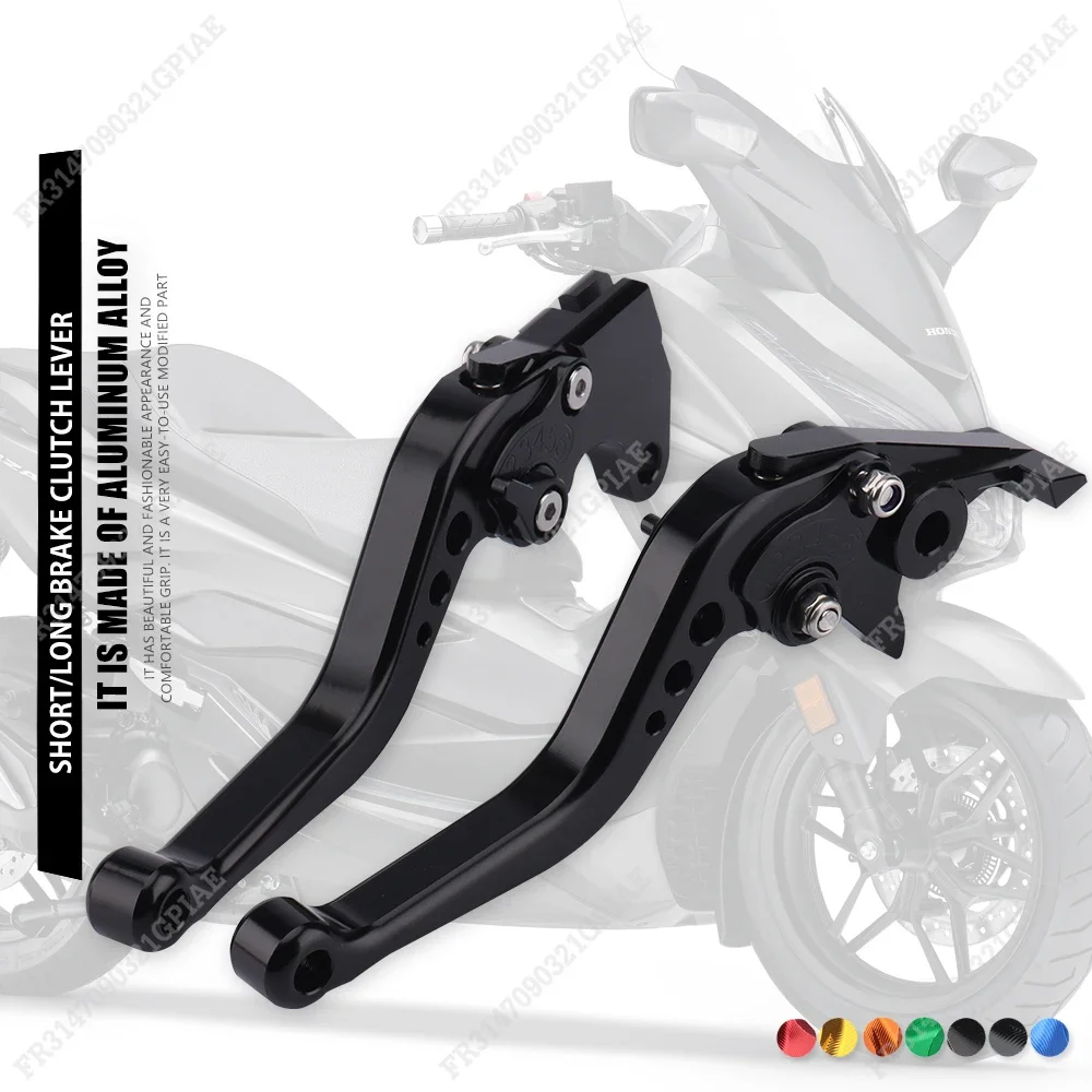 Paires De Leviers Longs CNC Or Pour Honda X-ADV 750 (2017+) - Neuf Sous Emballage - Style Moto Custom