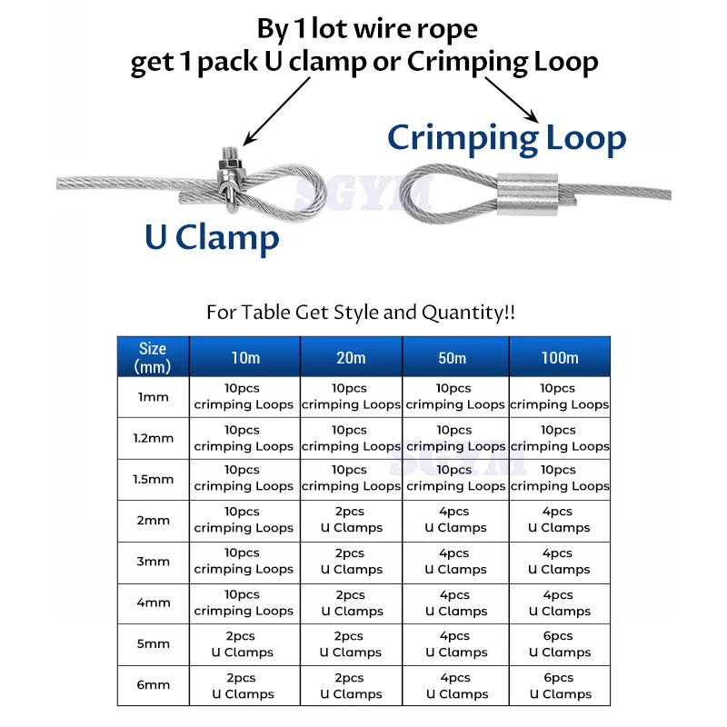 Steel Flexible Wire Rope 304 Stainless Steel Clothesline Diameter 1/1.5/2/3/4/5mm 10/20/50/100Meter, stainless steel wire,stainless steel cable rope kits,steel wire rope