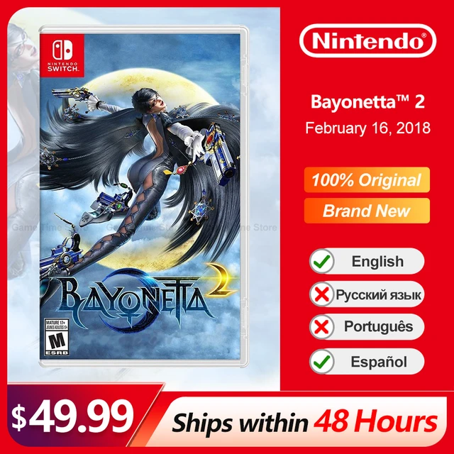 Nintendo Switch Bayonetta 2 Game Deals EU US Version for Nintendo Switch  OLED Switch Lite Game Card Physical Switch Bayonetta II - AliExpress