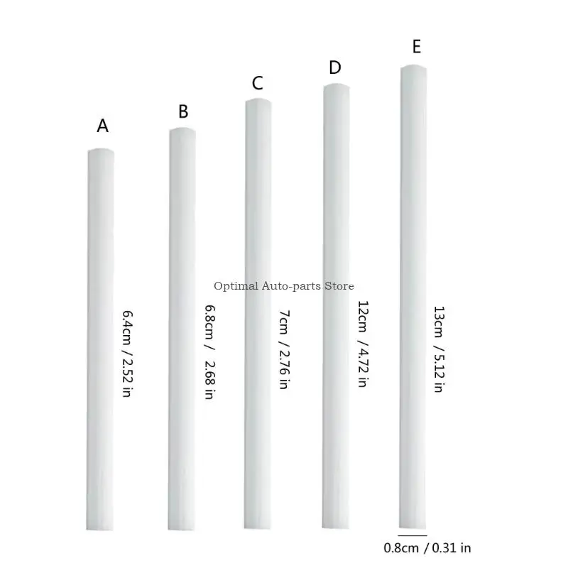 향상된 실내 공기질을 위한 다용도 가습기 폼 스틱 8mm 10개 팩