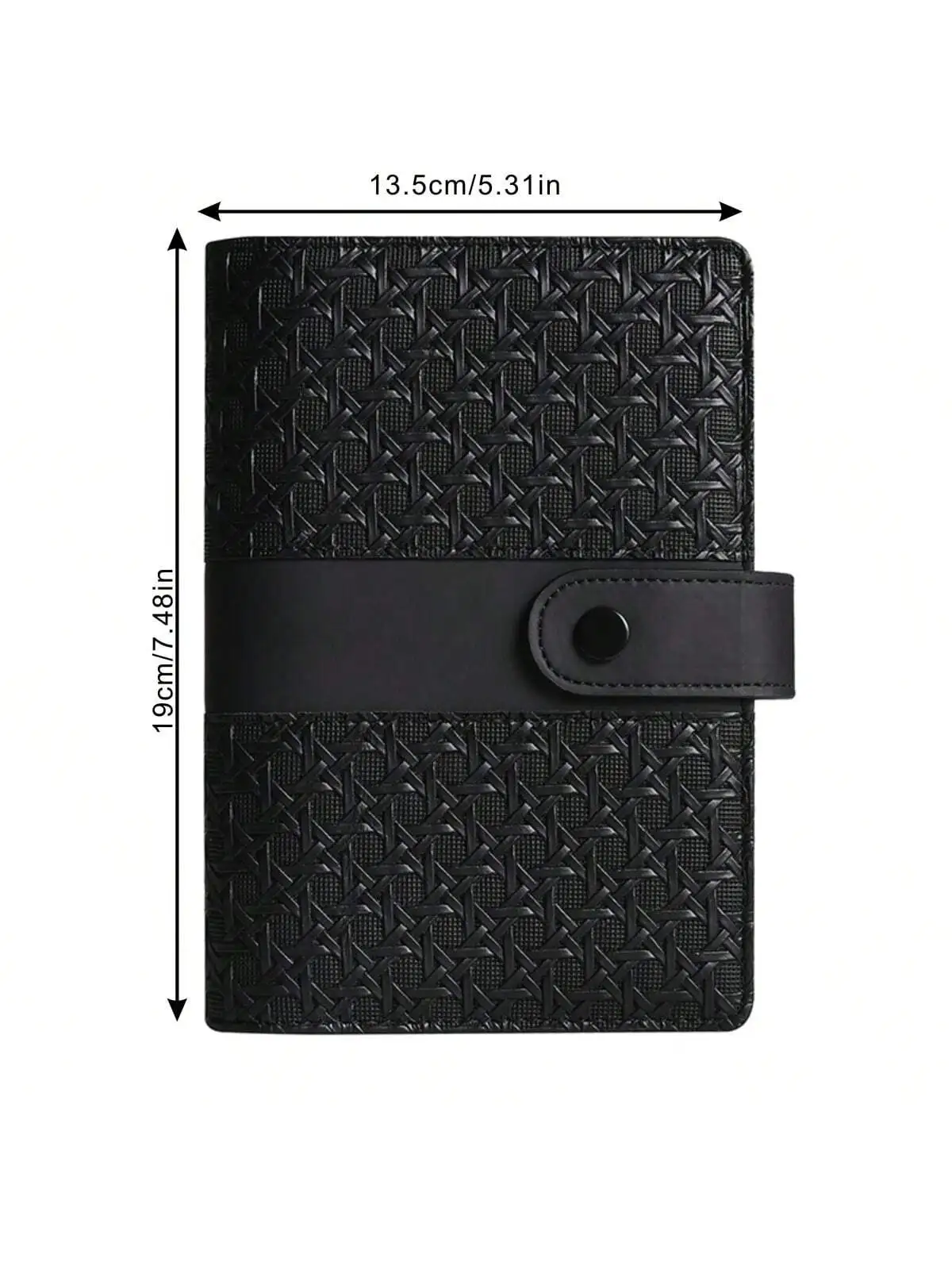 A6 Macaroon Color PU Leather DIY Binder Photocards Collect Book with Binder Pockets for Money Budget Saving Bill Organizer 6