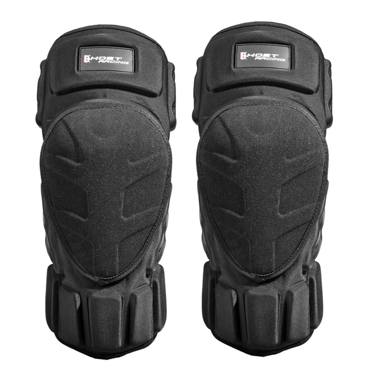 Genouillères Motocross Herobiker Noires – Protection Adulte Taille Unique