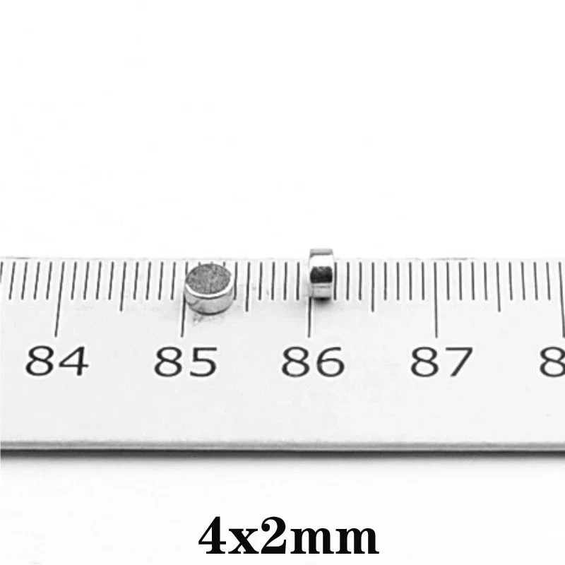 100~2500pcs 4x2 Rare Earth Magnets Diameter 4x2mm Small Round Magnets 4mm*2mm Permanent Neodymium 4*2 strong magnet disc