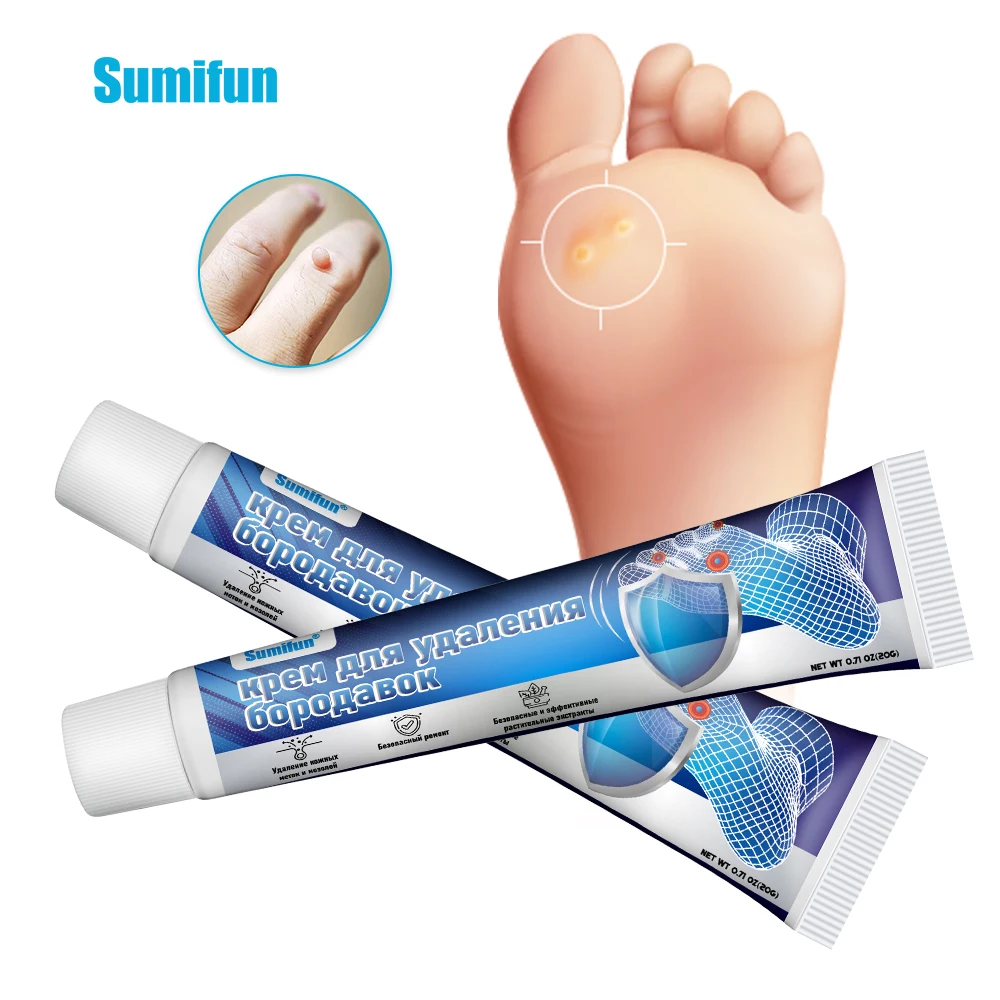 

1/2/4pcs Foot Corn Removal Cream Feet Calluses Massage Antibacterial Ointment Skin Tag Mole Warts Remover Herbal Medical Plaster