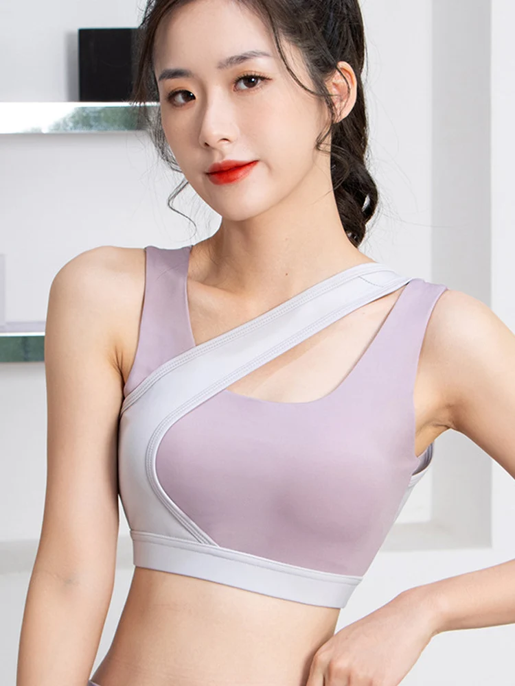 

VigoBreviya Strapped Seamless Yoga Top Solid Cross Hollow Bra Women 2023 Sleeveless Fitness Sports Running Workout Tops Clothing