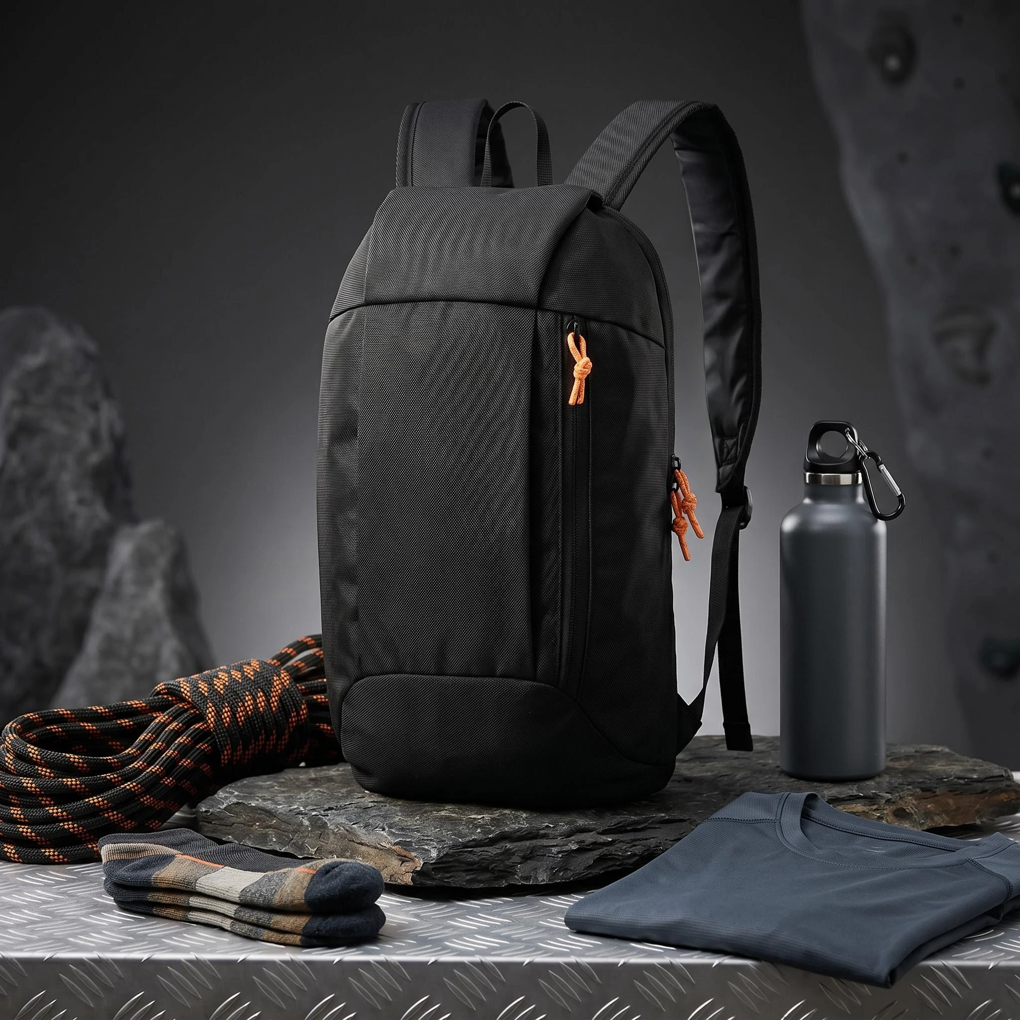 Zaino Leggero da Corsa per Uomini e Donne, Zaino Sportivo da Esterno per Escursionismo, Campeggio, Viaggi, Borsa per la Scuola e il Pendolarismo