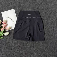 High Waist Women's Sports Yoga Shorts Quick Drying Hip Lift Fitness Running Cycling 3-Point Quick Dry Yoga Shorts Gym Shorts - Image 5
