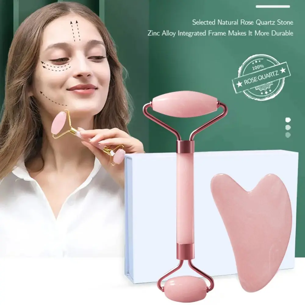 2pcs-in-1 Face And Neck Massager,Roller for Resin Massage,Instrumenr Health Care Scraping Board Musclee,Beauty  Tools,Care Tool