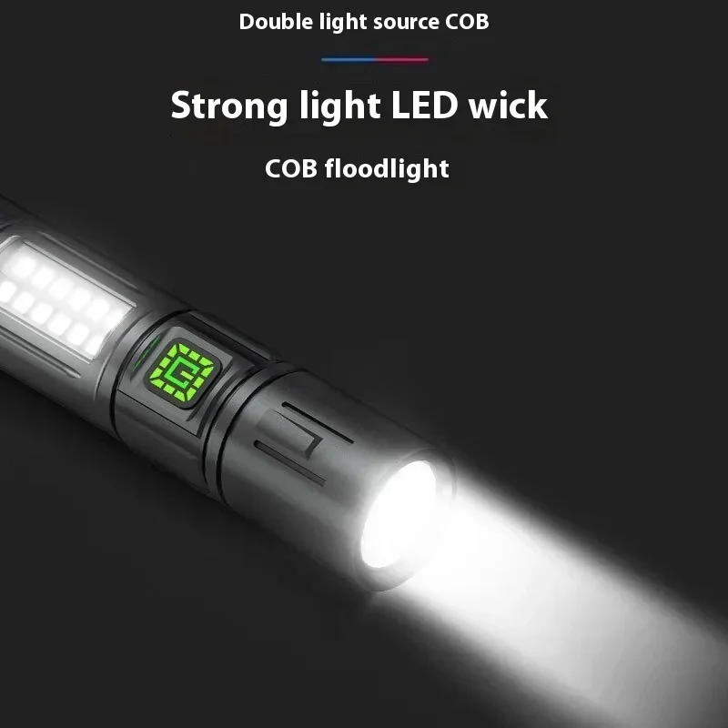 High-Power Rechargeable LED Flashlight