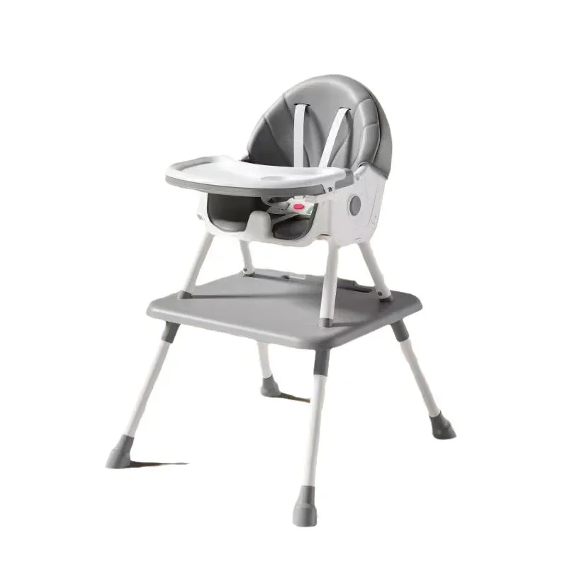 Baby Dining Chair Children's Eating Multifunctional Dining Table Seat Foldable Sitting Lying Down Portable and Anti Fall Chair