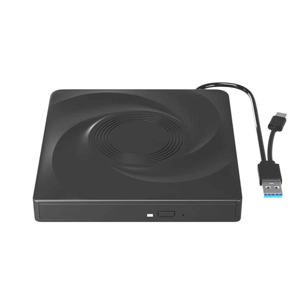 노트북 컴퓨터용 슬림 광학 드라이브 플레이어 리더, USB 3.0 C 타입 DVD CD 플레이어 인클로저, 플러그 앤 플레이