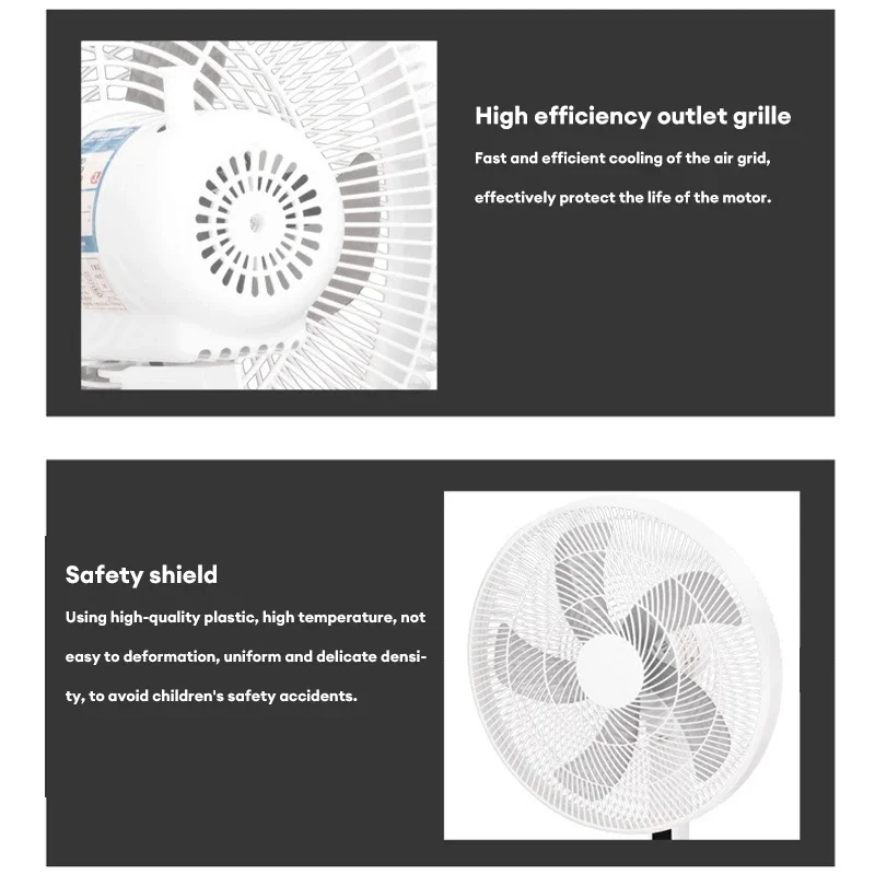 Smart Pedestal Floor Fan 5