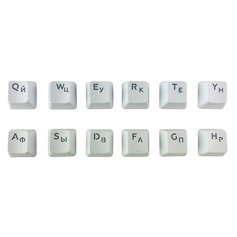 Keycaps Transparentes para Teclado Mecânico Substituição Faça Você Mesmo Iluminação Led Compatível com Interruptores mx Russo e Coreano 104 - Imagem 3